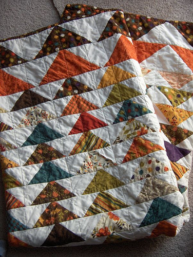 triangles quilt