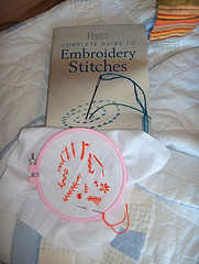 embroidery book