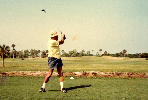 papa_golfing
