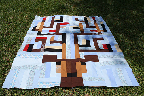 sew deer quilt 1