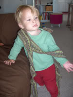scarf on handsome model