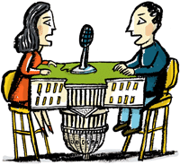 gabfest logo