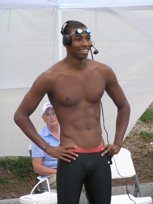 Cullen Jones I heart swimmers!